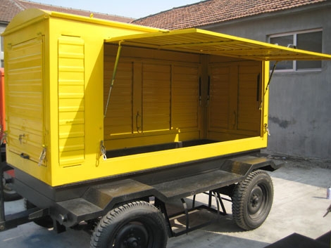 重型平板拖车